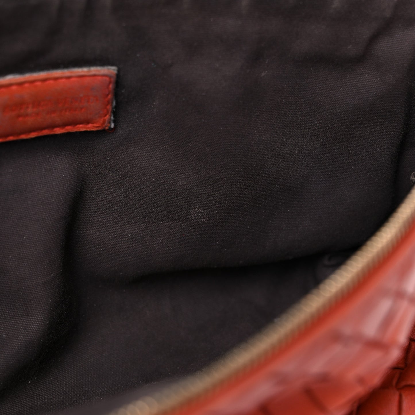 Nappa Intrecciato Cosmetic Case Red