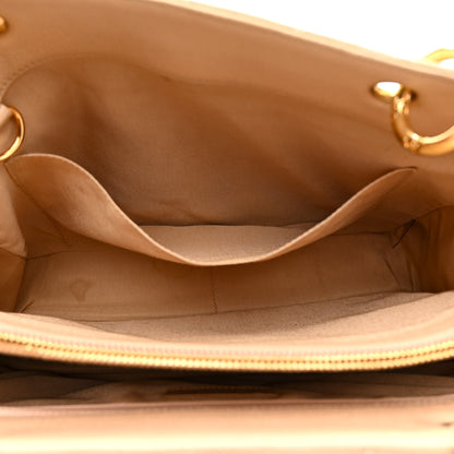 Chanel Caviar Quilted Grand Shopping Tote GST Beige Clair 12 of 13