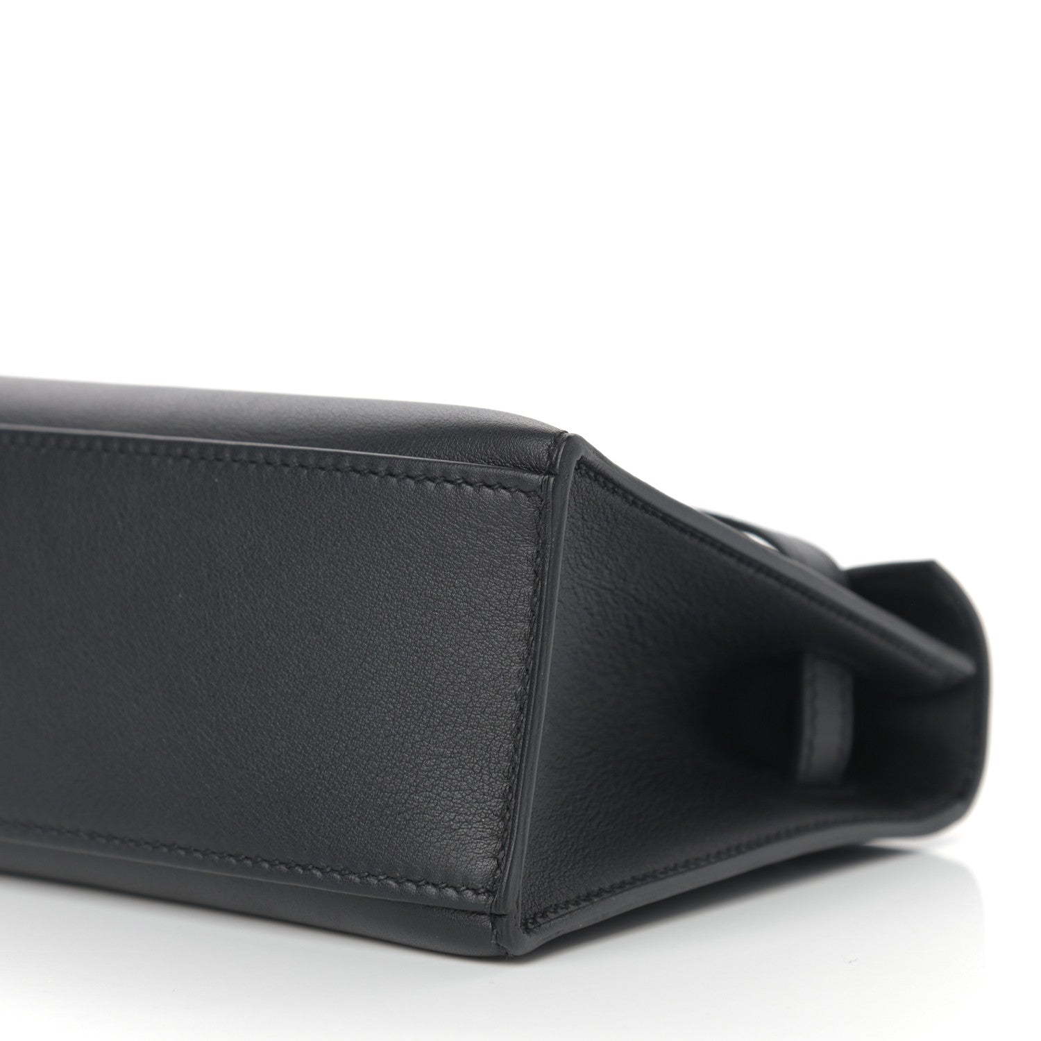 Hermes Swift Kelly Pochette Clutch Black 9 of 10