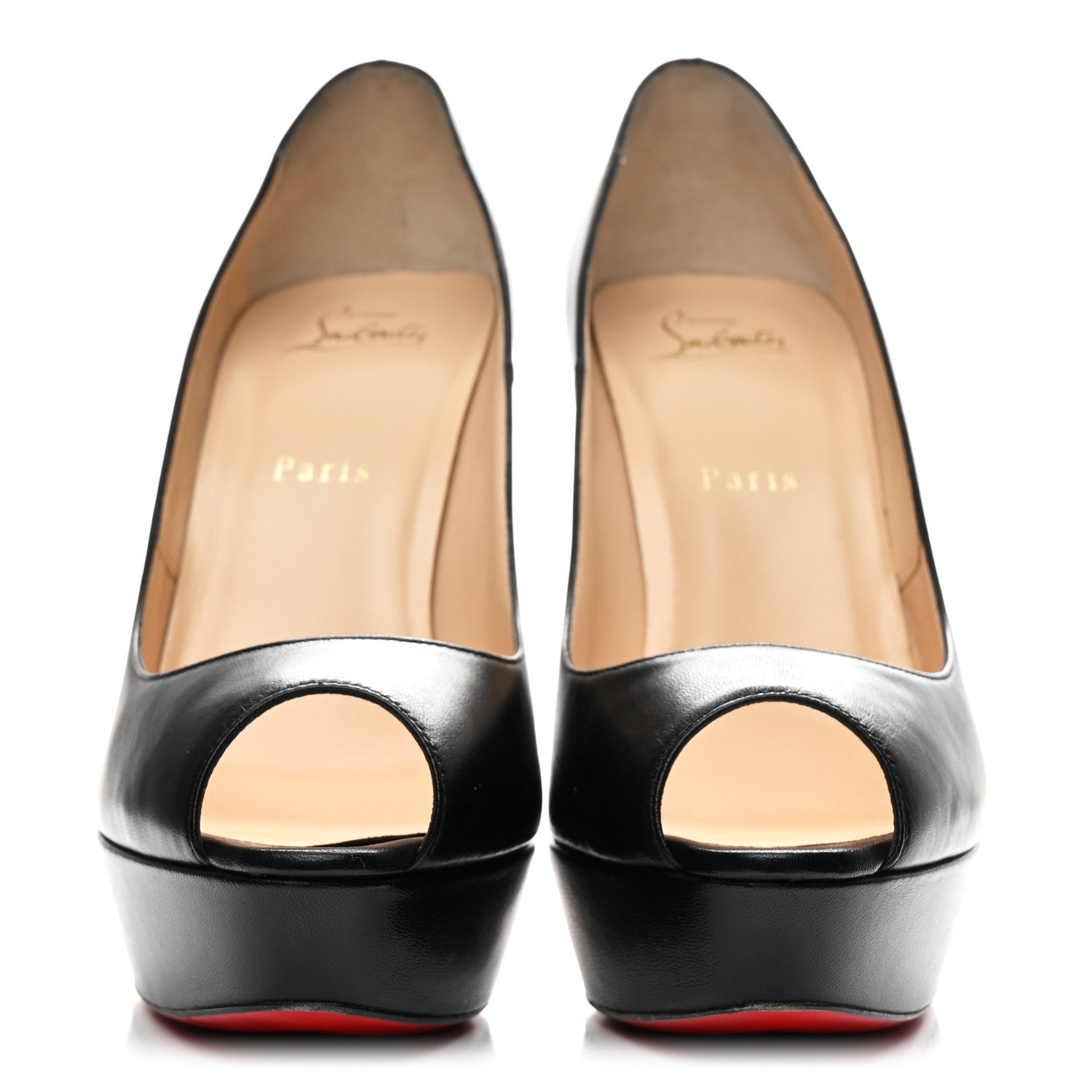 Christian Louboutin Kid Troca 140 Pumps 40.5 Black 5 of 18