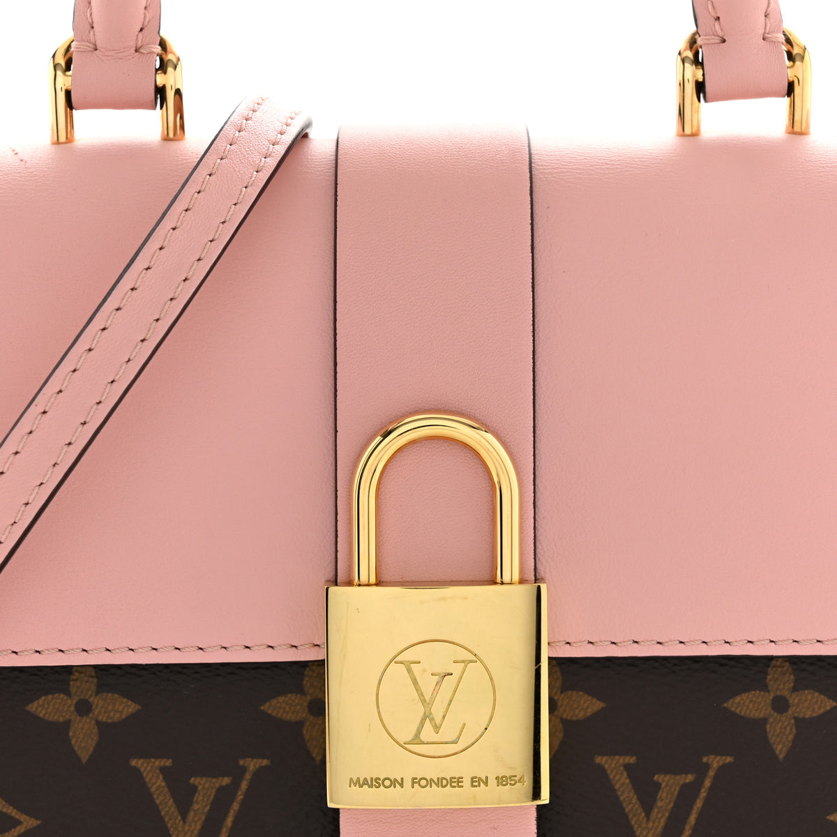 Louis Vuitton Monogram Locky BB Rose Poudre 7 of 12