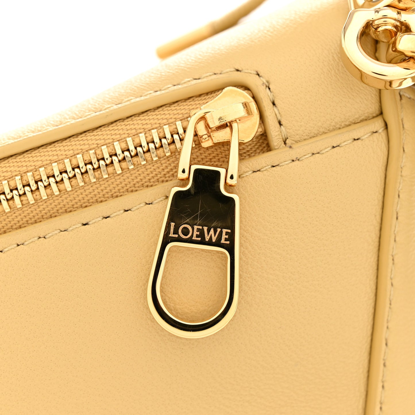 Calfskin Small Puzzle Bag Dark Butter