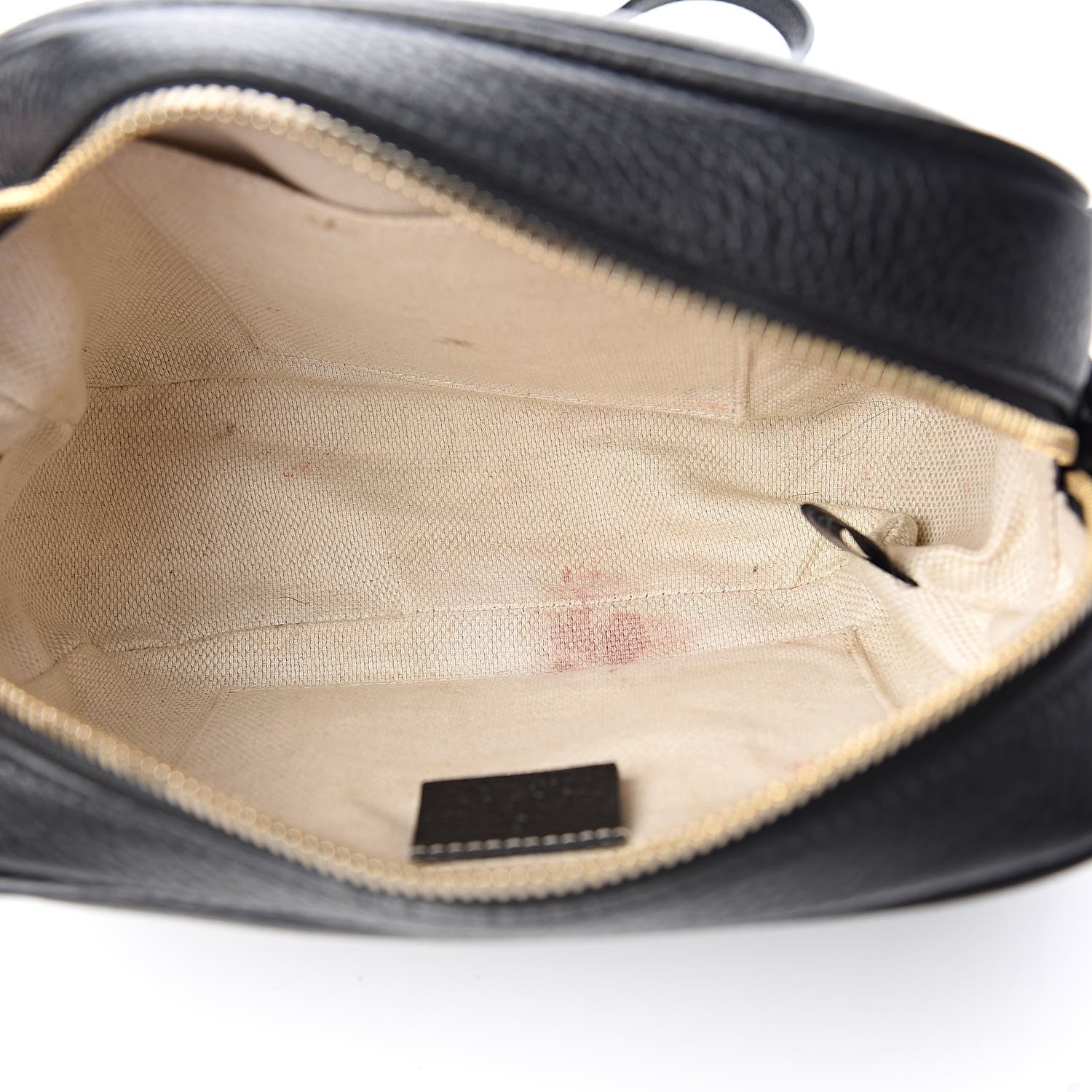 Gucci Pebbled Calfskin Small Soho Disco Bag Black 5 of 13