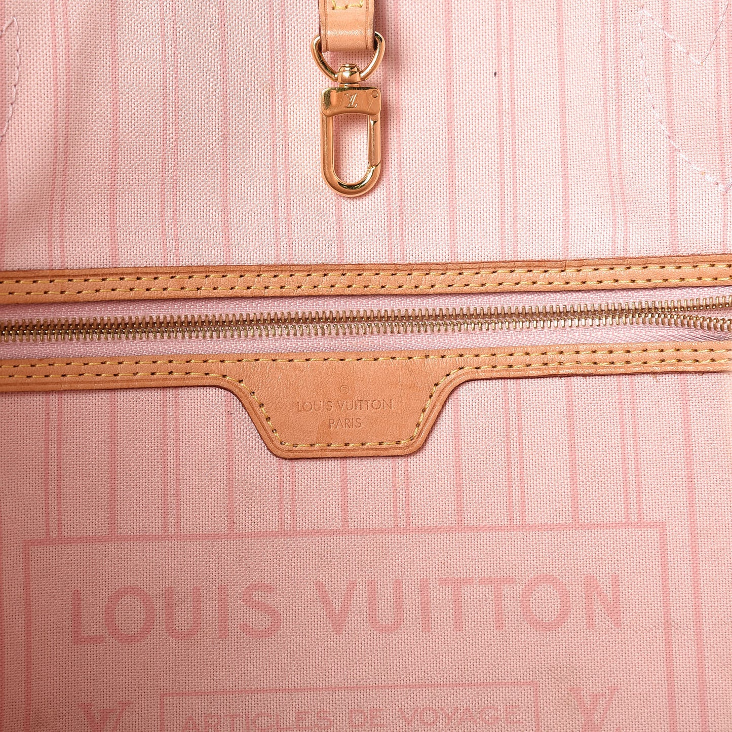 Damier Azur Neo Neverfull GM Rose Ballerine