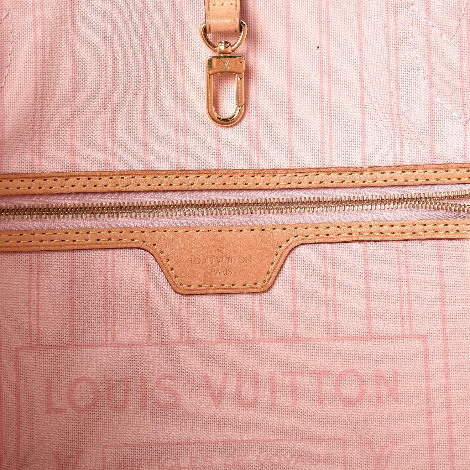 Louis Vuitton Damier Azur Neo Neverfull GM Rose Ballerine 6 of 11