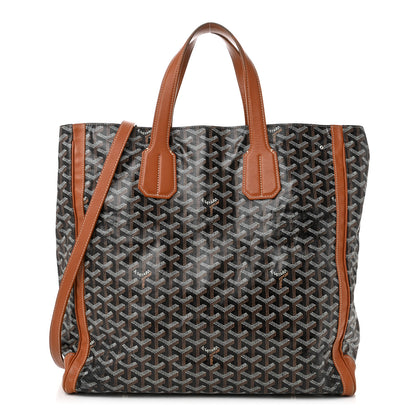 Goyard Goyardine Voltaire Tote Black Gold 1 of 15