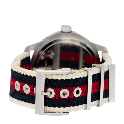Gucci Stainless Steel Nylon 44mm Gucci Sport Quartz Watch White 3 of 4