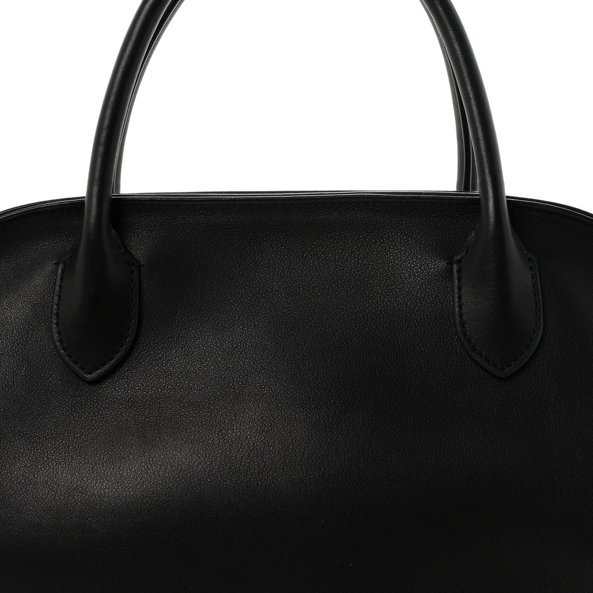 Polished Saddle Calfskin Agnes 12 Black