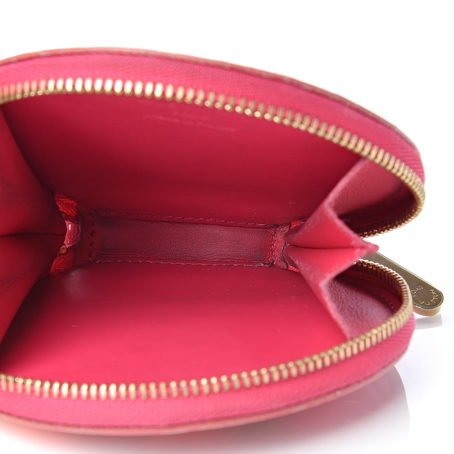 Louis Vuitton Vernis Roses Chapeau Coin Purse Rose Pop 5 of 10