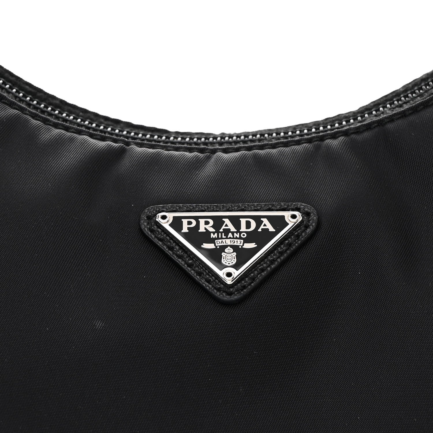 Prada Tessuto Nylon Mini Re-Edition 2000 Bag Black 9 of 11