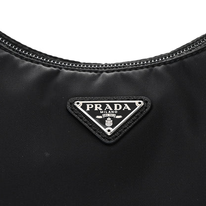 Prada Tessuto Nylon Mini Re-Edition 2000 Bag Black 9 of 11