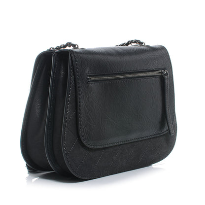 Chanel Calfskin Coco Twin Large Flap Black 3 of 7