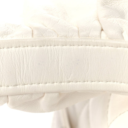 Chanel Lambskin Quilted Mini Romance Square Flap White 18 of 19