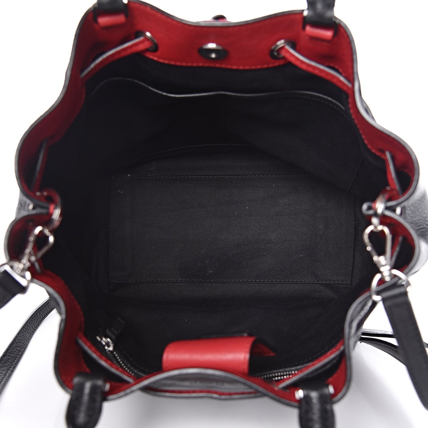 Calfskin Ottomar Klara Bucket Black