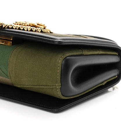 Dolce & Gabbana Calfskin Camouflage Pattern Medium Devotion Crossbody Bag 9 of 10