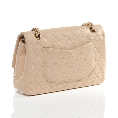 Chanel Lambskin Medium Double Flap Beige 3 of 7