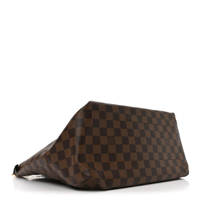 Louis Vuitton Damier Ebene Belmont MM Black 4 of 9