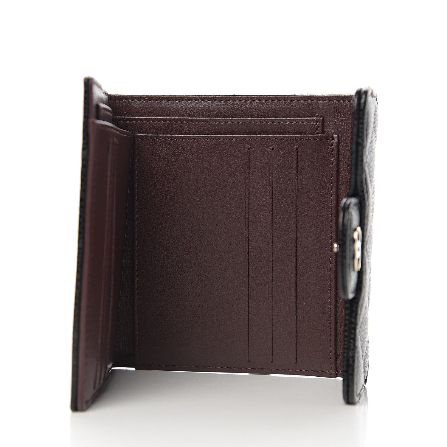 Chanel Caviar Quilted Compact Flap Wallet Black 4 of 7