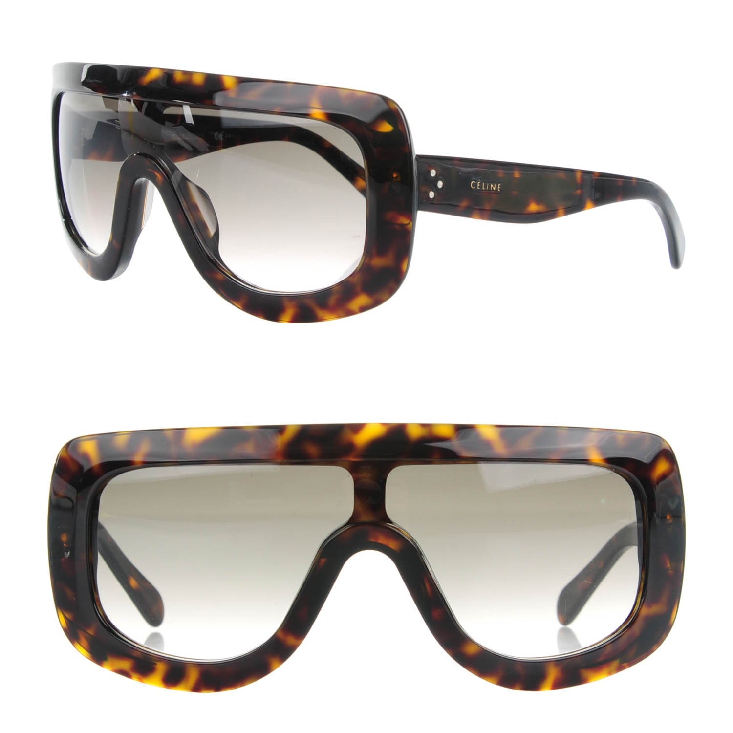 Celine Adele Sunglasses CL 41377/S Tortoise 1 of 6