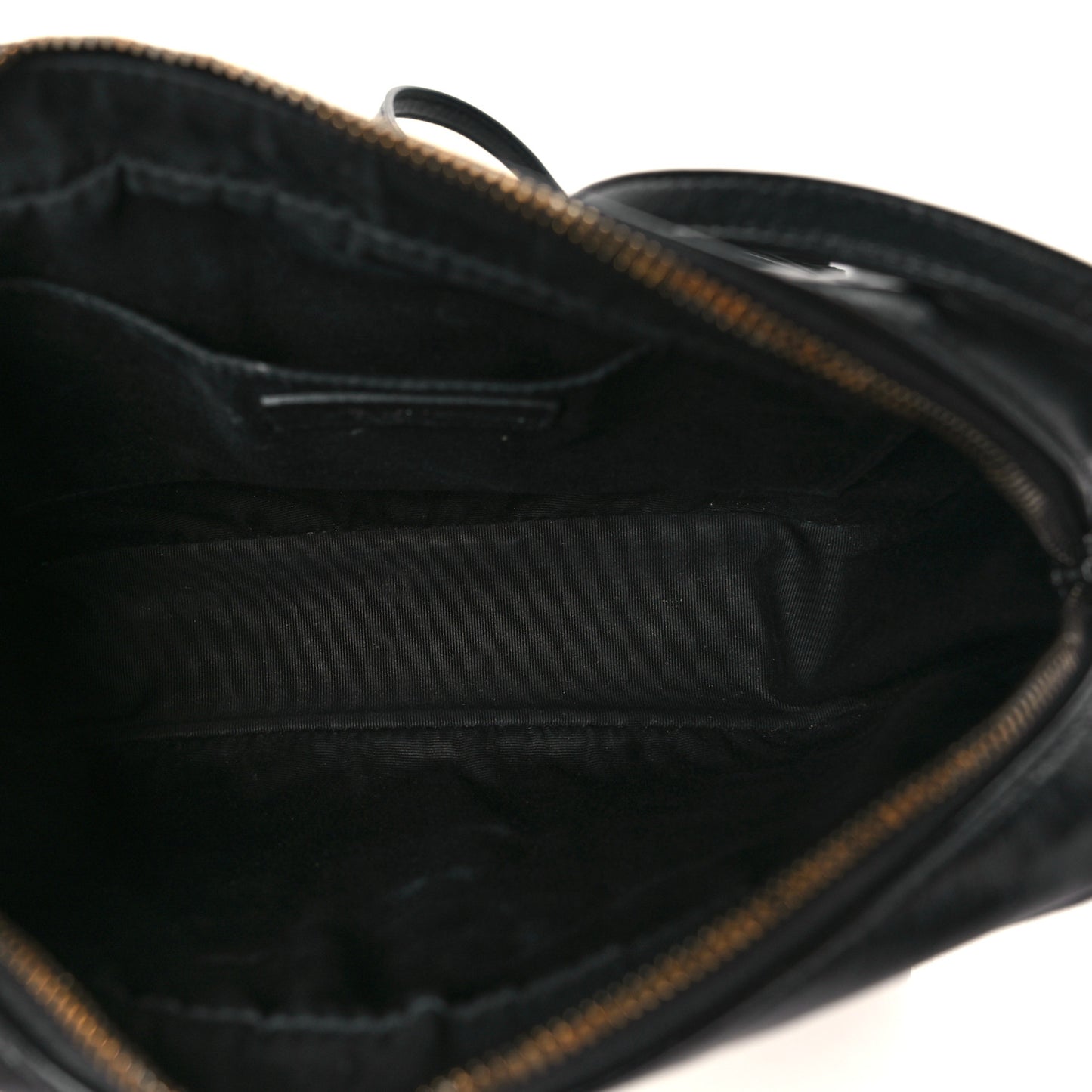 Calfskin Matelasse Monogram Monochrome Lou Camera Bag Black