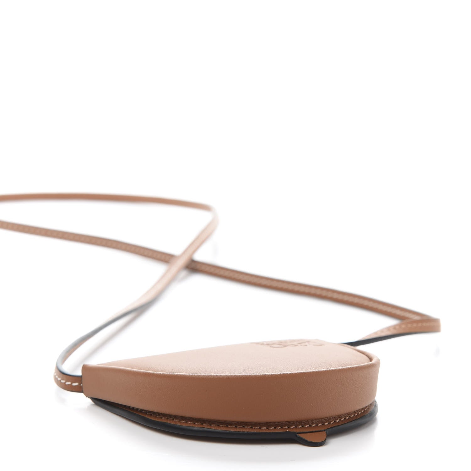 Loewe Soft Calfskin Mini Heel Pouch Tan 4 of 10