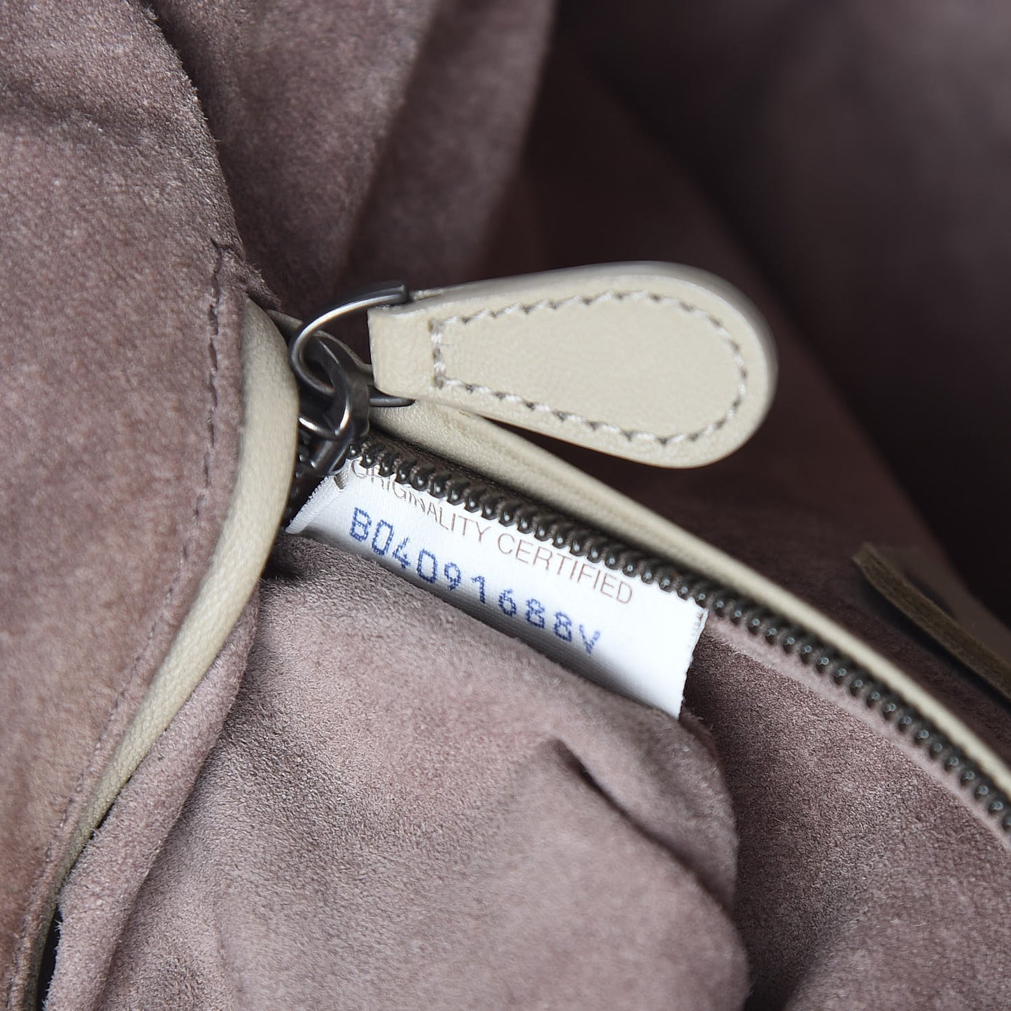 Nappa Intrecciato Crossbody Pillow Fume