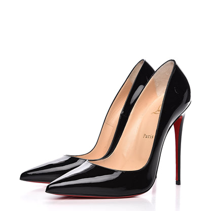 Christian Louboutin Patent So Kate 120 Pumps 40 Black 3 of 10