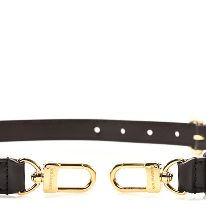 Louis Vuitton Calfskin 16mm Adjustable Shoulder Strap Brown 3 of 4