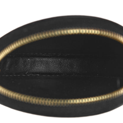 Celine Triomphe Canvas Round Zip Coin Purse 5 of 12