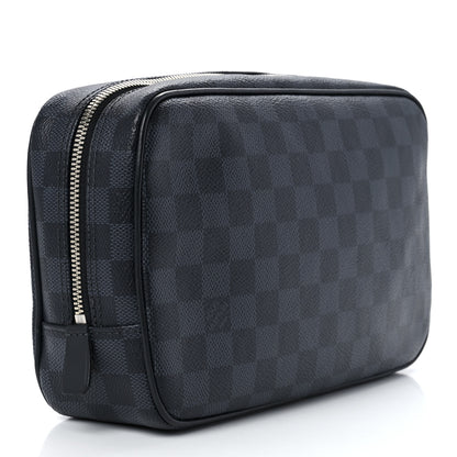 Louis Vuitton Damier Graphite Toilet Pouch GM 3 of 12