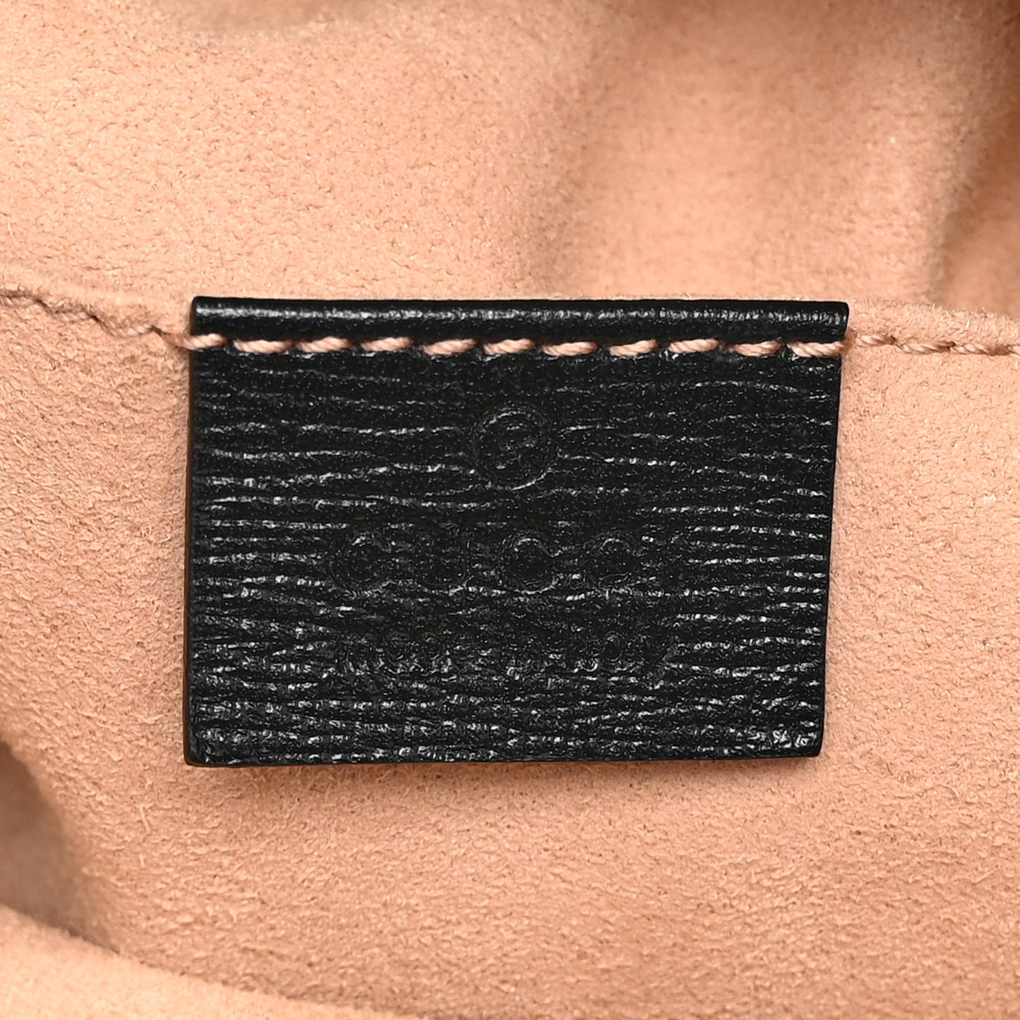 Azalea Sakai Calfskin Horsebit 1955 Drawstring Bucket Bag Black
