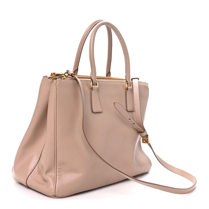 Prada Saffiano Lux Large Galleria Double Zip Tote Cipria 3 of 9