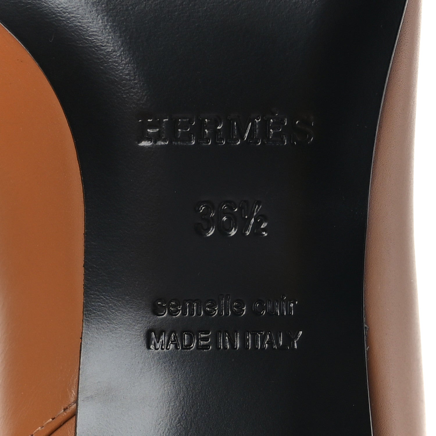 Hermes Calfskin Decouverte 50 Ankle Boots 36.5 Beige Dore 7 of 9