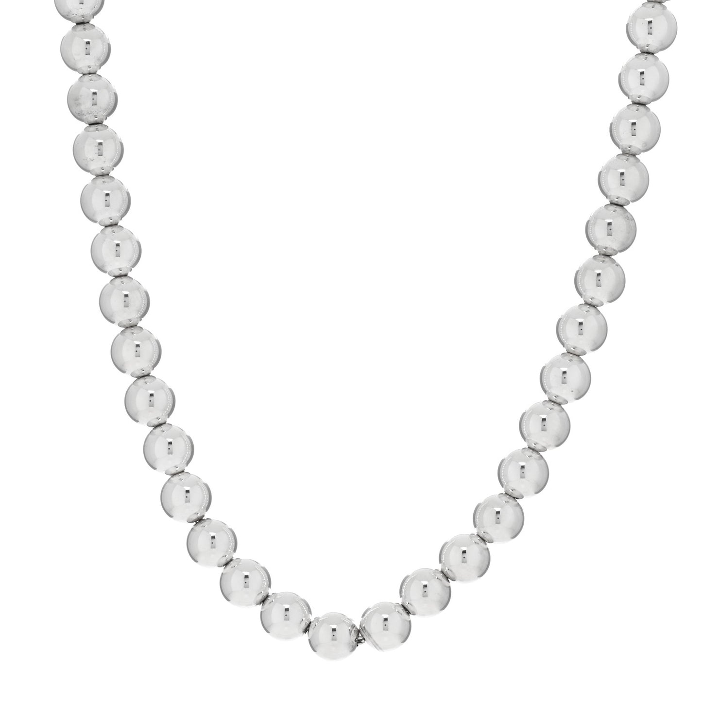 Sterling Silver 10mm Hardwear Ball Necklace