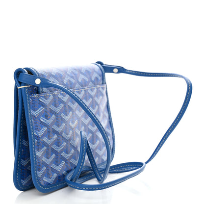 Goyard Goyardine Plumet Wallet Clutch Sky Blue 3 of 9
