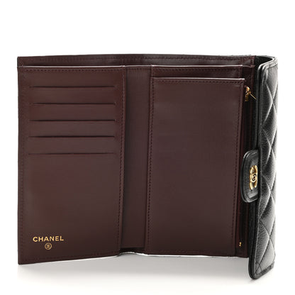 Chanel Caviar Quilted Medium Flap Wallet Black 5 of 9