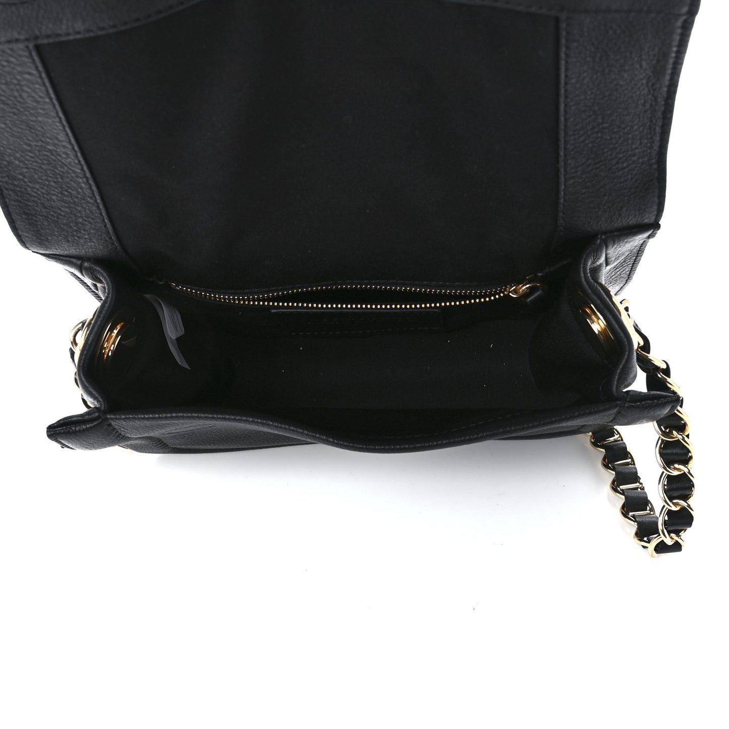 Calfskin The Mini Cushion Bag Black