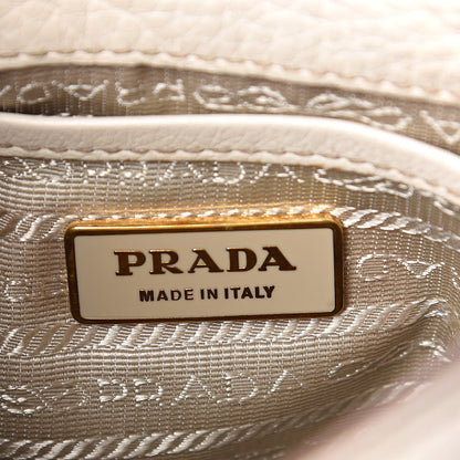 Prada Vitello Daino Crossbody Bag Cera 6 of 10