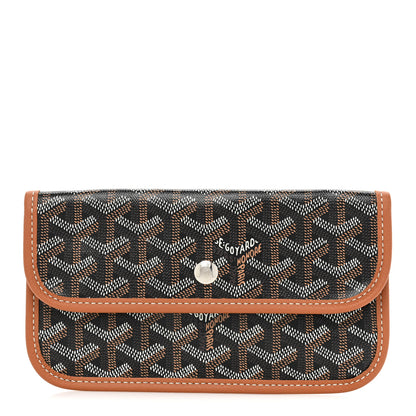 Goyard Goyardine Pouch Black Gold 1 of 10