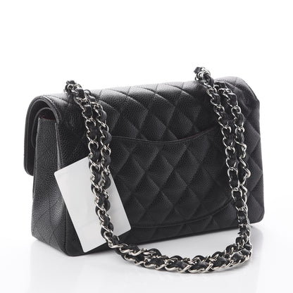 Chanel Caviar Quilted Small Double Flap Black 2 of 9