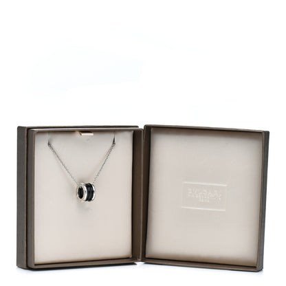 Bulgari Sterling Silver Ceramic Save The Children Pendant Necklace 5 of 5