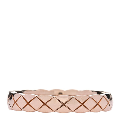 Chanel 18K Beige Gold Mini Coco Crush Ring 51 5.75 1 of 4