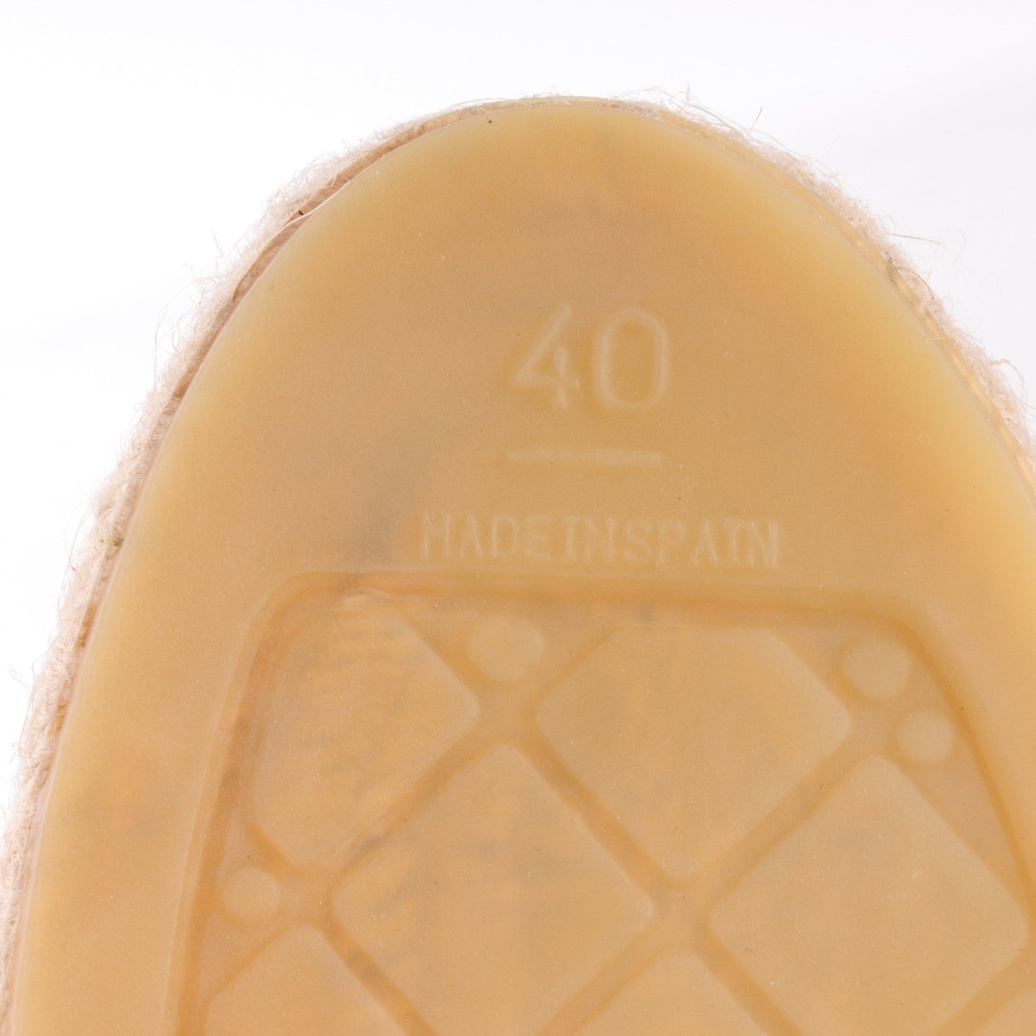 Chanel Lambskin CC Espadrilles 40 Black 6 of 10