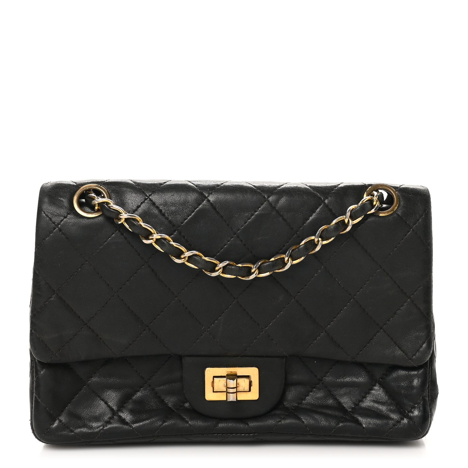 Chanel Lambskin Quilted 2.55 Flap Brown 1 of 10