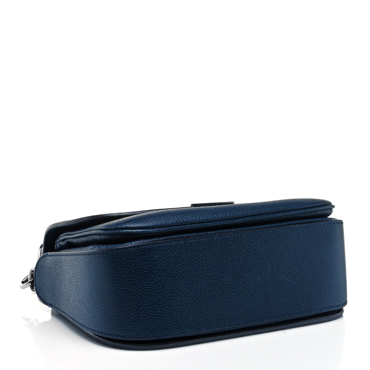 Grained Calfskin Vivienne NM Blue Marine