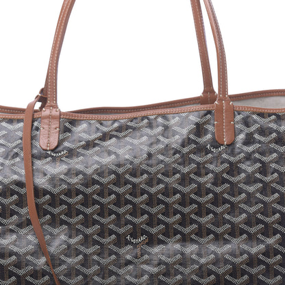 Goyard Goyardine Saint Louis GM Black Gold 12 of 14