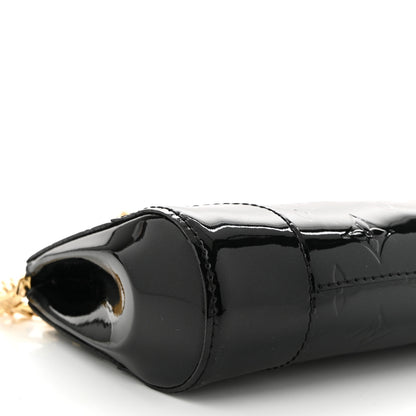 Louis Vuitton Vernis Santa Monica Clutch Noir Magnetique 9 of 10