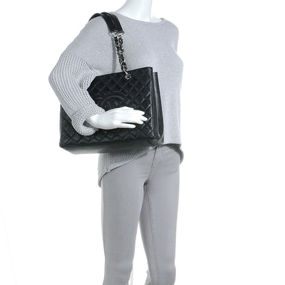 Chanel Caviar Grand Shopping Tote GST Black 2 of 8