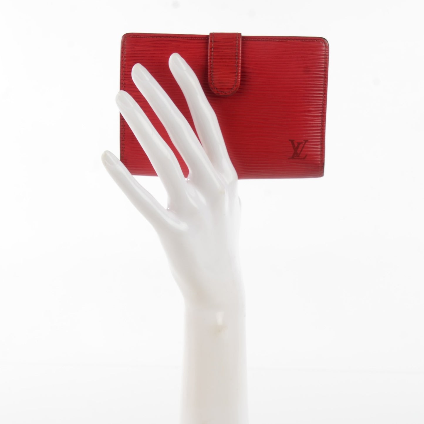 Epi French Purse Wallet Rouge