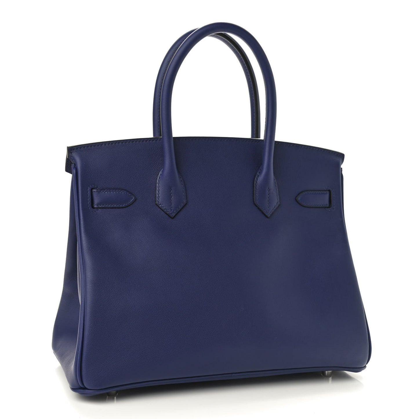 Swift Epsom Tressage Birkin 30 Bleu Encre Bleu Du Nord Gold